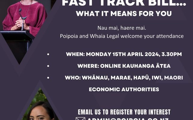 How the Fast Track Bill will affect our people