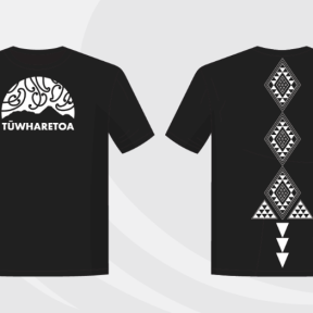 Whenua Tee - Kowhaiwhai / Tuara