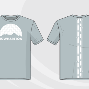 Whenua Tee - Tukutuku / Haehae