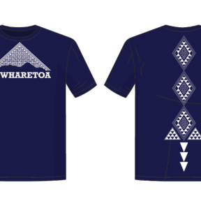 Whenua Tee - Tukutuku / Tuara